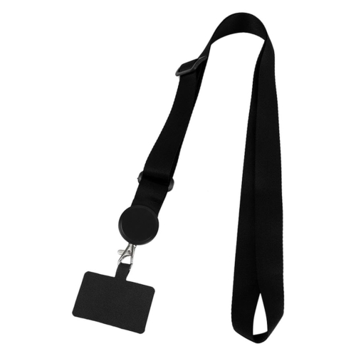 

Mobile Phone Anti-lost Neck Strap Lanyard Detachable Hanging Chain(Black)