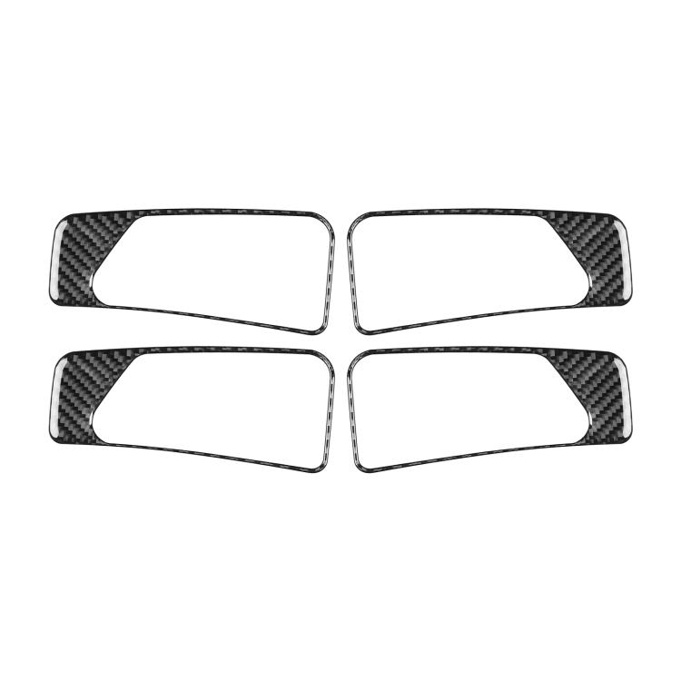 

For Mercedes-Benz G-Class W463 4pcs /Set Interior Door Handle Sticker(Black)