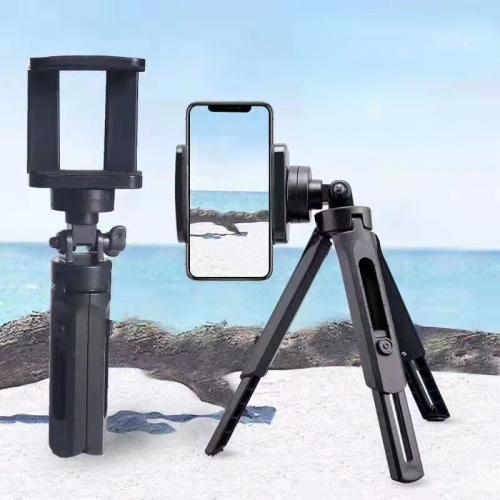 

Portable Tabletop Camera Phone Tripod With Ball Head Removable Mini Selfie Tripod(Black)