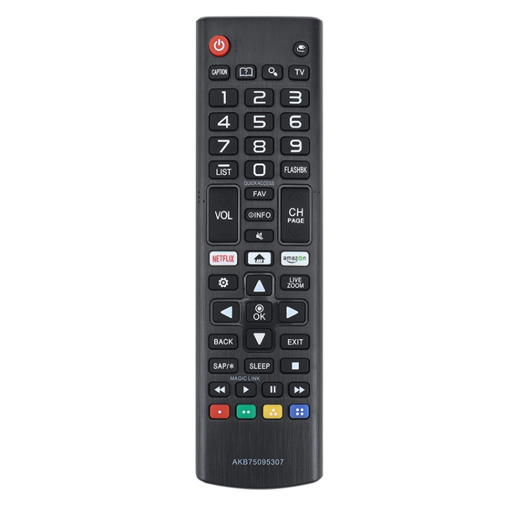 

For LG LED LCD TV AKB75095307 433MHz Smart Remote Control(Black)