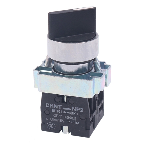 

CHINT NP2-BD53 3 Gear Self-resetting 2NO Power Transfer Switch Short Handle Master Knob 22mm