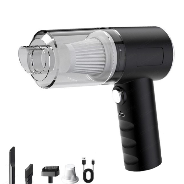 

Automotive Household Small Vacuum Cleaner Car Charging Powerful Cleaning Tool(Black)