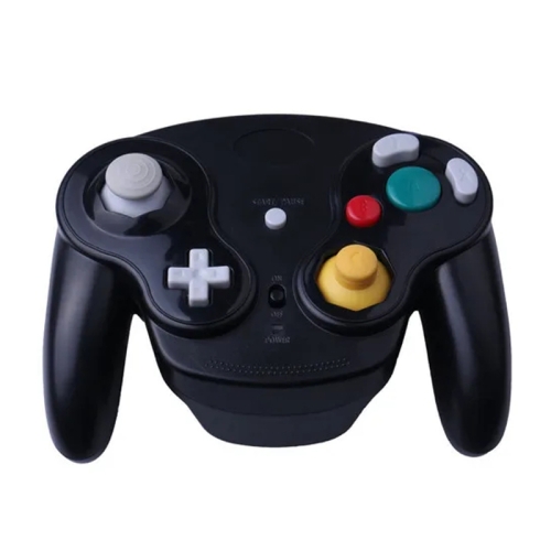 

For NGC Gamepad 2.4G Wireless Gamepad Compatible With Wii(Black)