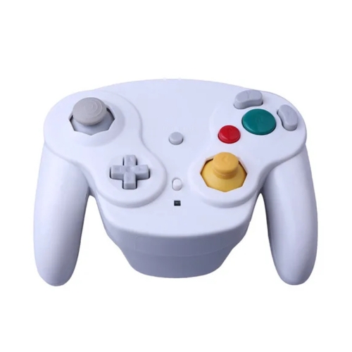 

For NGC Gamepad 2.4G Wireless Gamepad Compatible With Wii(White)