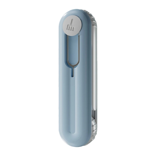 

Bluetooth Earphone Cleaning Artifact Phone Dust Removal Tool Multi-Function Cleaning Brush(Sky Blue)