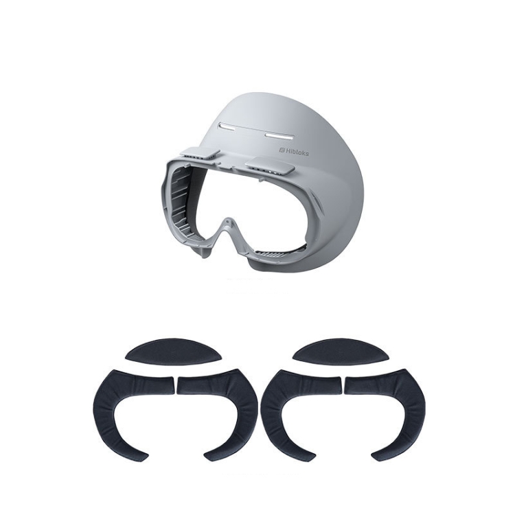 

For PICO 4 Hibloks VR Glasses Face Cushion Widened Breathable Protector Pad, Spec: 2pcs Ice Silk