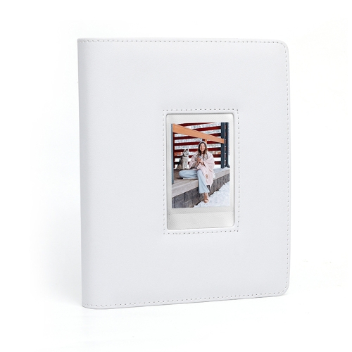 

3 Inch For Polaroid Photo Album Celebrity Photo Card Four-Square Grid Card Album, Color: White