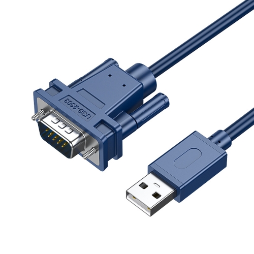 

JINGHUA USB To RS232 Serial Cable DB9 Pin COM Port Computer Converter, Length: 3m