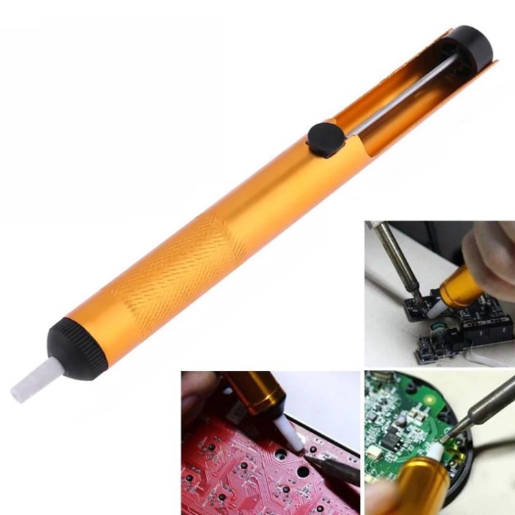 Herramienta De Desoldadura De Aluminio Para Electrónica - Bomba De Succión Ligera, Ideal Para Estudiantes Y Aficionados