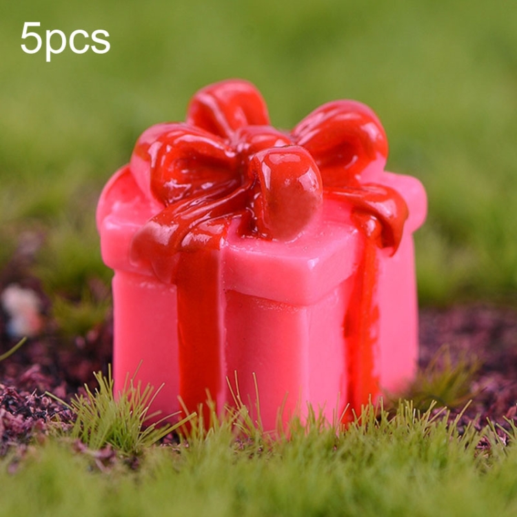 

Christmas Decorations Resin Crafts Gifts Home Decorations Small Ornaments, Style: Red Gift