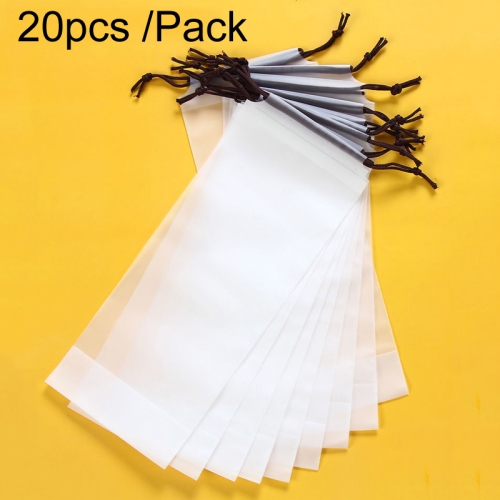 

20pcs /Pack Portable Harness Umbrella Storage Bag Transparent Waterproof Drawstring Storage Bag