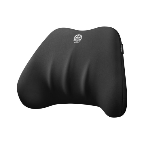 

Automotive Memory Foam Backrest Headrest Car And Home Soft Cushion Lumbar Pillow Backrest, Style: Lumbar Cushion Black