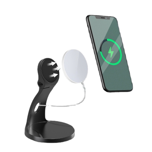 Supporto magnetico da tavolo universale in lega di alluminio per telefoni cellulari e tablet (TMS-02)