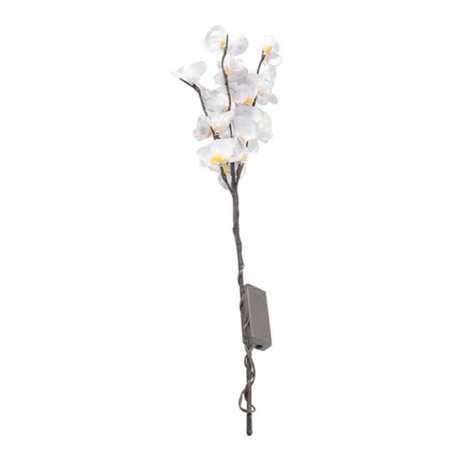 

Simple Butterfly Orchid Chandelier Room Bedroom Decoration Vase Lamp(White)