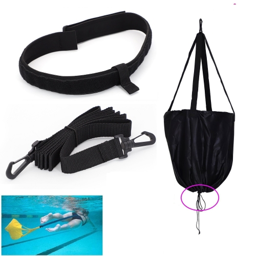 

Swimming Strength Training Resistance Umbrella Set, Spec: Adjustable Black