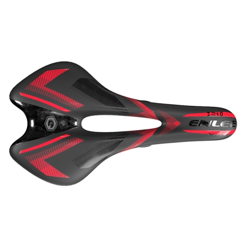 

ENLEE E-ZD310 Bicycle Shockproof Cushion Outdoor Cycling Mountain Bike Saddle(Red)