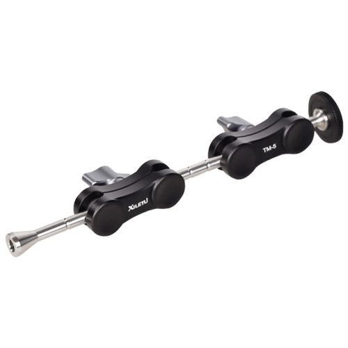 

XILETU TM Series Magic Arm With Dual Ballhead Camera Video Monitor Mount Adapter TM-5