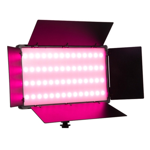 

280+52 LEDs RGB Adjustable Live Shooting Fill Light Phone SLR Photography Lamp, EU Plug, Spec: 10 inch
