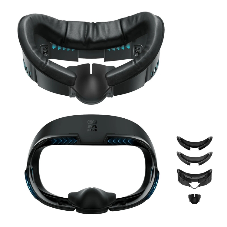 

AMVR Q3FC1 For Meta Quest3 Mask Ice Silk Breathable Leather Material(Mask+1 Ice Silk)