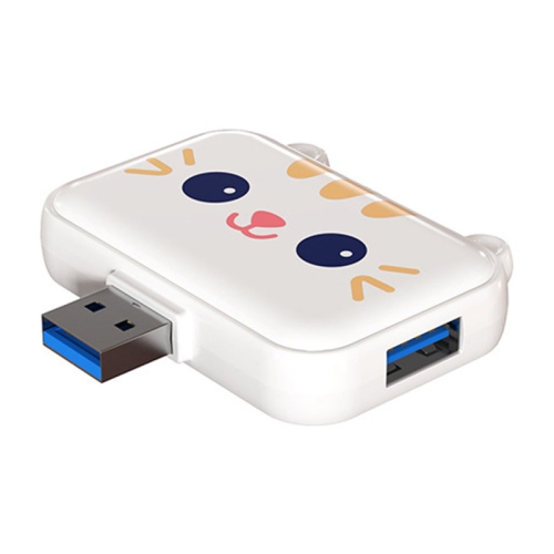 

3 In 1 USB Hub For iPad / Phone Docking Station, Port: 3A USB3.0+USB2.0 x 2 White