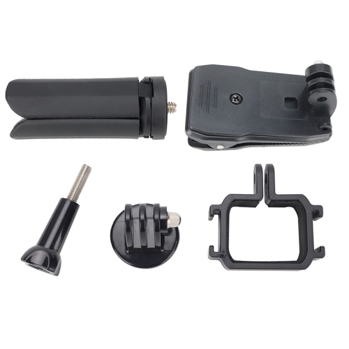 

For DJI OSMO Pocket 3 Expansion Bracket Adapter Gimbal Camera Mounting Bracket Accessories, Style: Expand Bracket+Backpack Clip+Mini Triplet