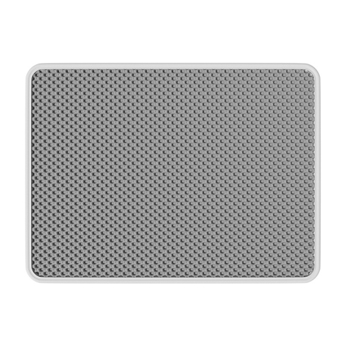 

45 x 30cm Filtering And Splash-Proof Litter Mat Pet Double Layer EVA Bedding Pads(Gray)