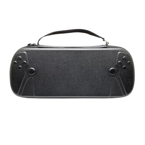 For Sony PlayStation Portal Hard Shell Case Portable Storage Bag, Style: PU Cross Line