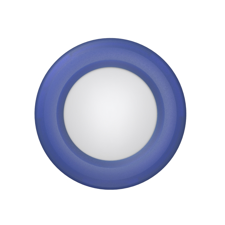 

2pcs For AirTag Spring Clip Anti-lost Device Anti-fall Protective Cover, Color: Royal Blue