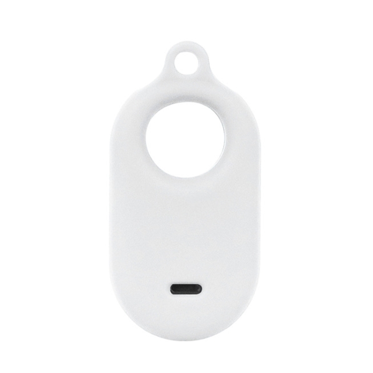 

For Samsung Galaxy SmartTag2 Locator Protective Cover Soft Silicone Defense Protector Case(White)
