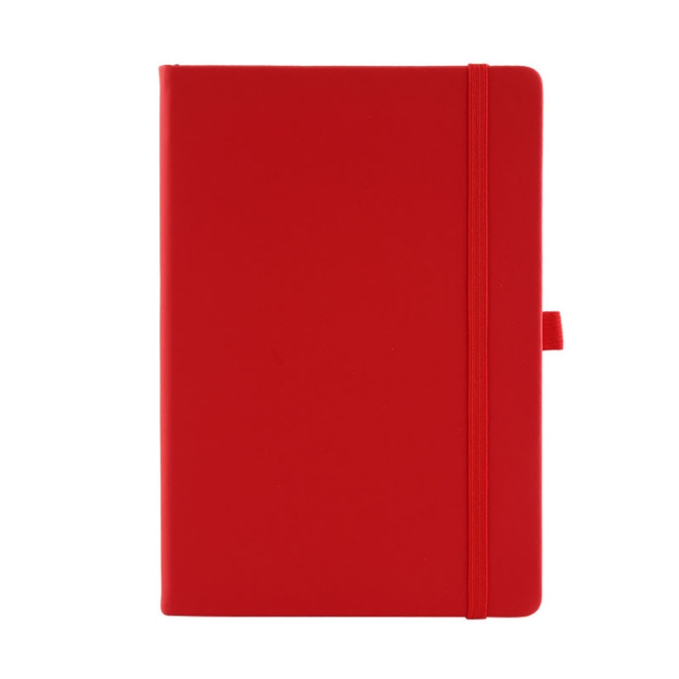 

A5 Business Office Strap Notebook Students Diary Recording Notes(Red)