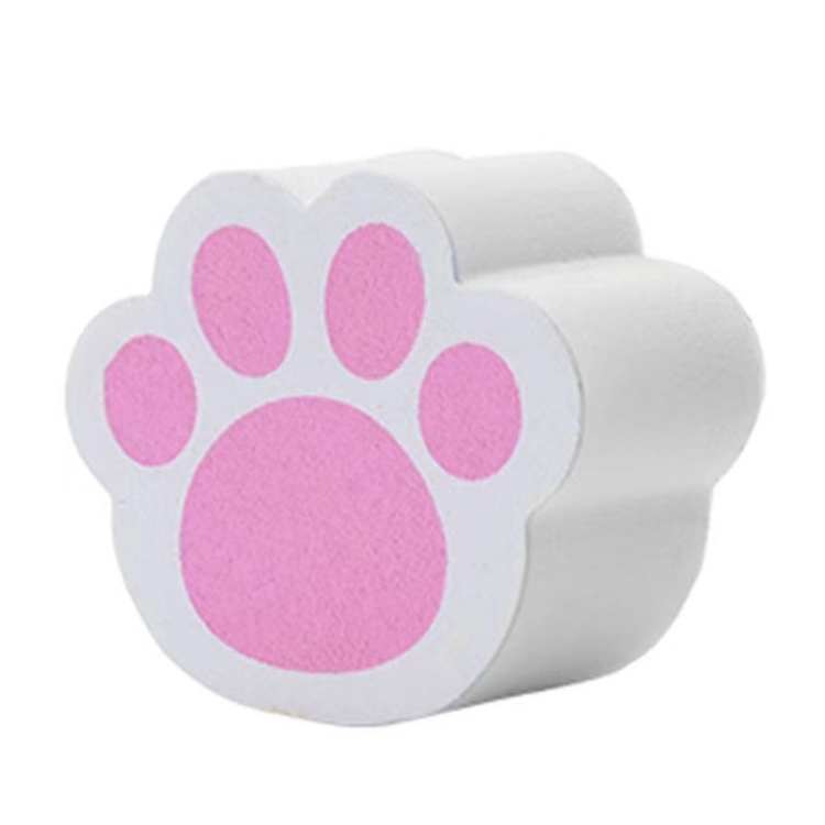 Bathroom Glass Mirror Stain Removal Watermark Sponge Rub Faucet Descaling  Cleaning Tool(Pink)