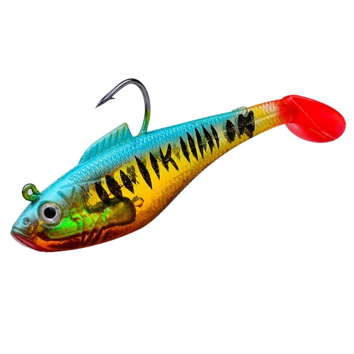 

PROBEROS DW6085 Sea Bass Leadfish Soft Lure T-Tail Software Baits Sea Fishing Boat Fishing Bionic Lures, Size: 5cm/3.6g(Color A)