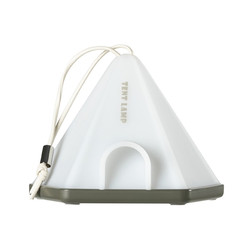 ZAY-L05 Tent-Shape USB Charging Timer Night Light Wild Camping Atmosphere Light(Green)