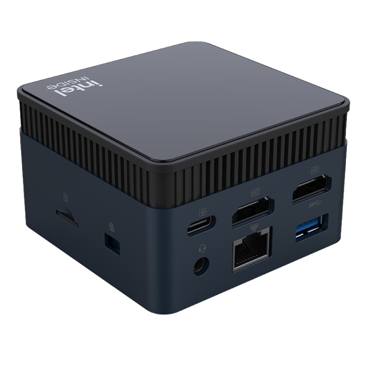 

N100/DDR5 12th AlderLake-N100 Dual 4K60Hz Office And Home Mini PC, Spec: 12G+0 /US Plug