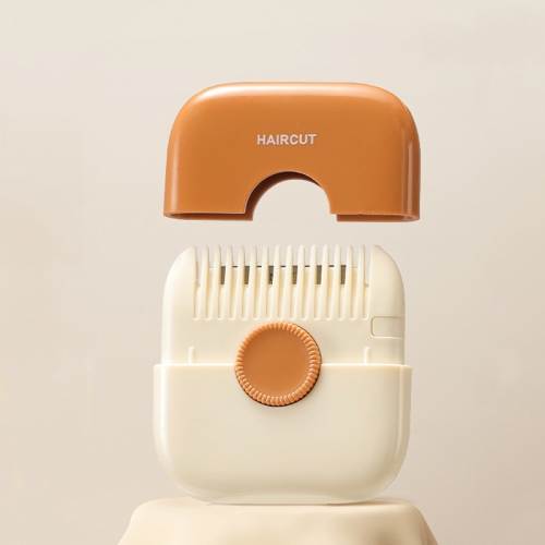 

2 In 1 Hair Sharpener Comb Hair Clipper For Chopped Split Ends Cutting Thinning(Orange)