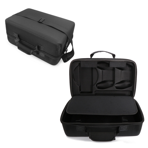 

For PS5 Slim Game Console EVA Storage Bag Handbag Carrying Case(1900 Black)