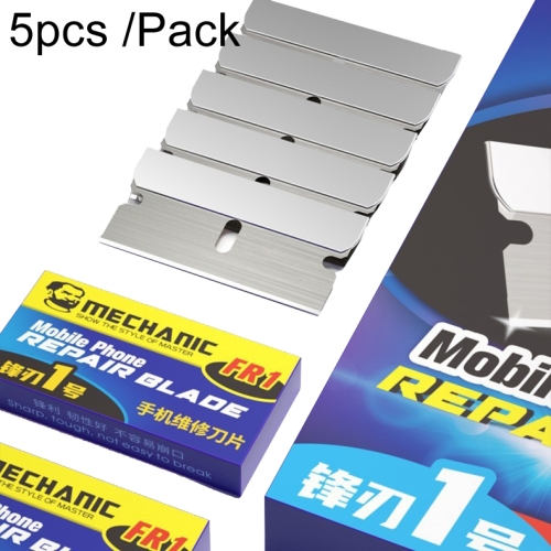 

5pcs /Pack MECHANIC Screen Repair Small Blade Ultra-thin High Toughness Carbon Steel Sharp Edge