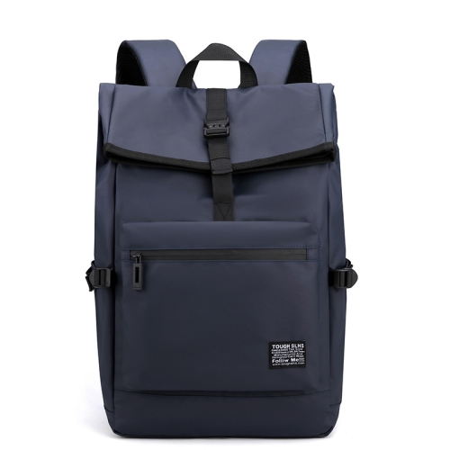

16 Inch Oxford Outdoor Leisure Travel Waterproof Lightweight Backpack Commuter School Bag(Blue)