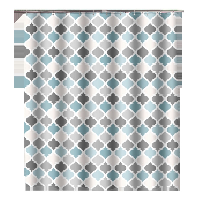 

80x180cm Simple Thickened Waterproof Shower Curtain Polyester Bathroom Curtain Fabrics
