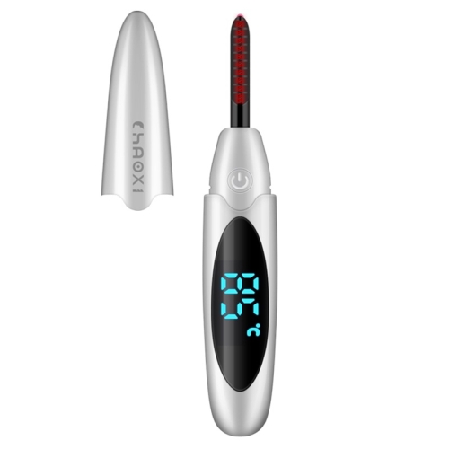 

CHAOXI CX-X6 Smart Temperature Control Digital Display USB Charging Electric Eyelash Curler(Pearl White)