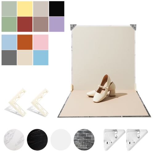 2pcs 60cm Double-Sided Background Board + 7pcs Backdrop Paper Photography Props Set, Spec: Set 6 for hp pavilion 15 r switch button small board with flex cable