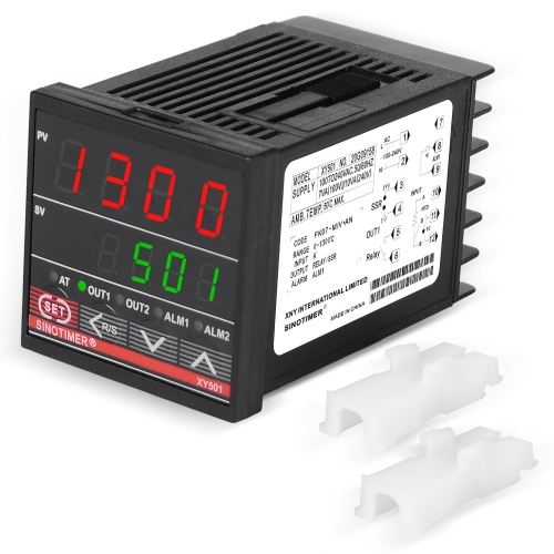SINOTIMER XY501 Short Shell Intelligent PID Temperature Control Instrument Heating Refrigeration Relay SSR Solid State Output