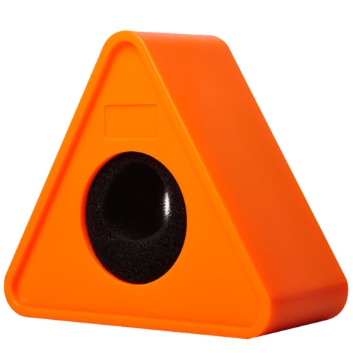 

Interview Microphone Logo Flag Station, Spec: Triangular Orange