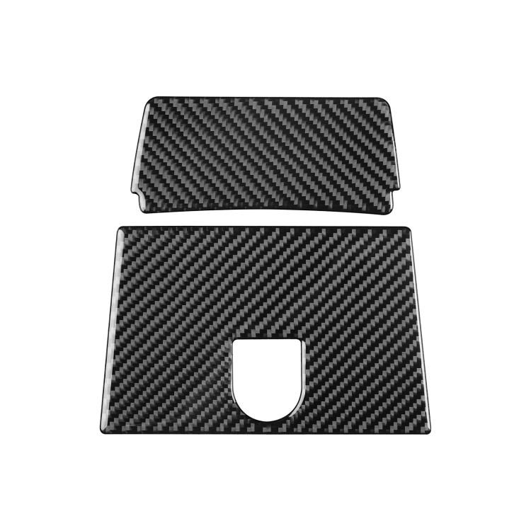 

For Mercedes-Benz G-Class W463 2pcs /Set Rear Center Decoration Sticker(Black)