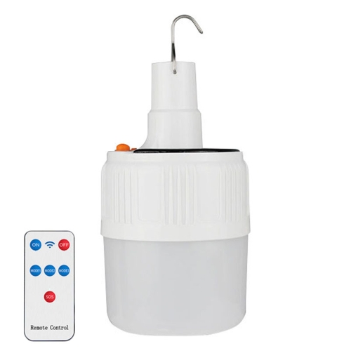 

Rechargeable LED Solar Bulb Light Waterproof Night Market Stall Energy Saving Lamp, Model: 42LED Remote Control