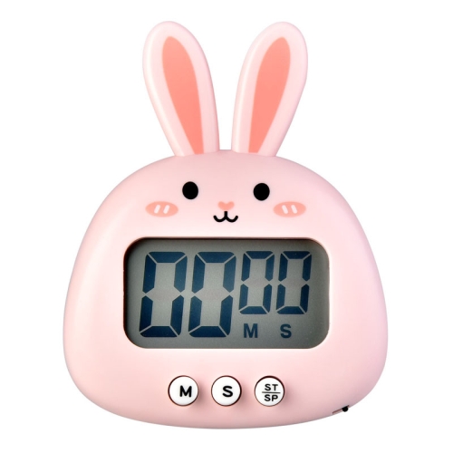 

Cartoon Electronic Timer Magnetic Student Study Time Manager(RB740 Bunny Pink)