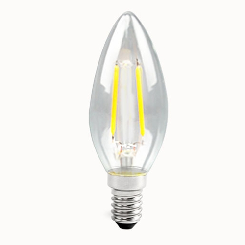 

C35 Constant Current Flicker-free LED Highlight Retro Chandelier Lights, Power: Sharp Bulbs E14-2W(2200K)