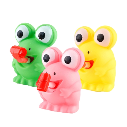 

Tongue Spitting Squeeze BB Whistle Sound Toys Stress Relief Dolls, Color Random Delivery(Frog)