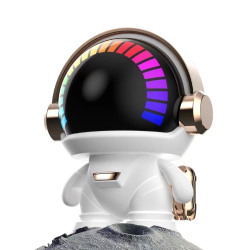 

Mini Astronaut Portable Smart Subwoofer Bluetooth Speaker, Color: Platinum Light Model