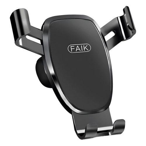 

FAIK Car Cell Phone Holder Air Vent Triangle Gravity Sensor Car Phone Bracket, Color: Black Frosted Model